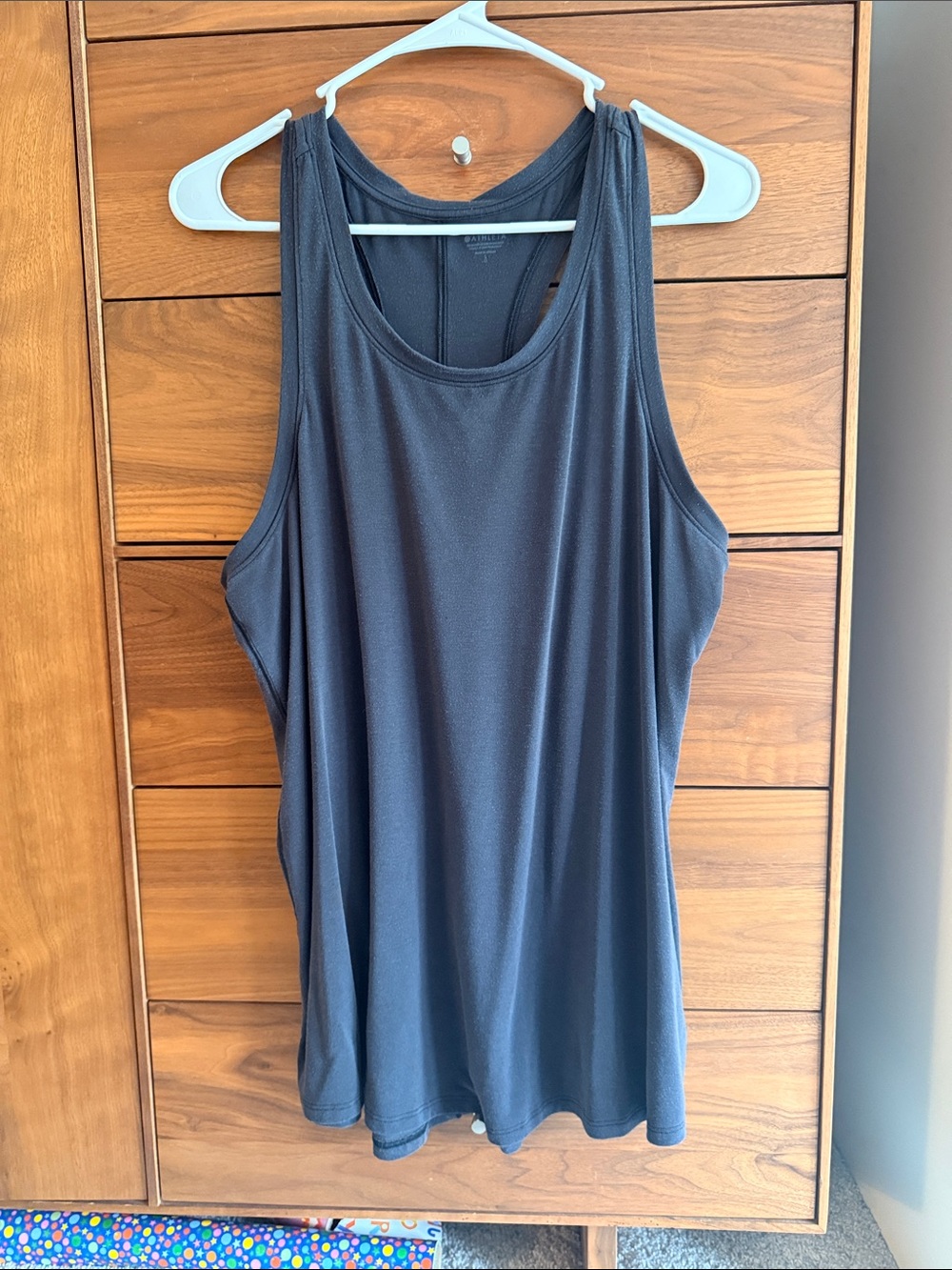 Athleta Black Performance Tank Top Size L